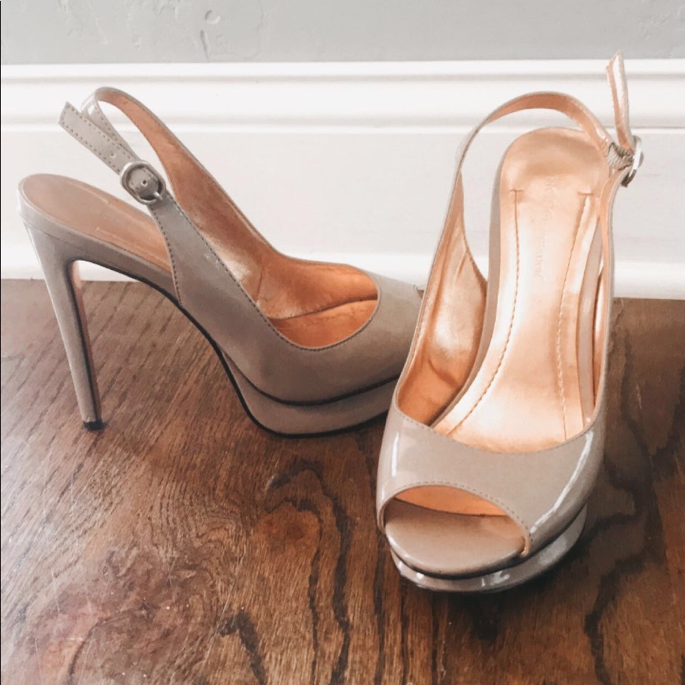 Bcbgeneration Slingback Platform Heels Size 6.5 - image 2